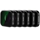 NEEWER NDフィルターセット 6枚入り Hero 13 12 11 10 9対応 CPL+ND8+ND16+ND32+ND64+ND1000 減光 円偏光 アクションカメラレンズフィルターアクセサリー