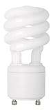 TCP SpringLamp CFL 60W Equivalent Soft White (2700K) GU24 Base Spiral Light Bulb [並行輸入品]