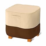 PyleSports PVCOT82 Armor Shield Patio Ottoman-Table Cover Fits Rectangular Ottoman-Table Upto 32 in.