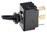 Ancor 556010マリングレード電気ナイロン切り替えスイッチ(定数on /オフ定数、Single Pole / Single Throw、パドル切り替え) by Ancor