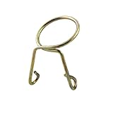 uxcell ホースクランプ　ホースバンド　単一ワイヤ　スプリングホースチューブクランプクリップ　自動車