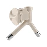 リッチェル(Richell) NWウォーターノズル アイボリー ペット 犬 給水 ボトル 水飲み 2方向 取り付け 可能