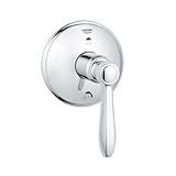 Grohe 19 318 zb0 Somerset 3 - Port切替弁トリムwithレバーハンドル、オイルはブロンズ