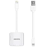 ADATA AI910 MFi-Certified Two-Way Transfer Lightning Card Reader and Writer for iOS/Android/Windows-