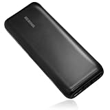 アイリスオーヤマ モバイルバッテリー 大容量 20000mah 軽量 小型 15W対応 USB 3ポート(Type-C/Type-Ax2) 3台同時充電 iPhone/Android PSE技術基準適合 ブラック IPB-C2003
