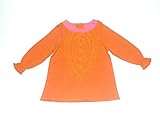 オリガニー 小さな女の子の遊び着レーストップオレンジ 3歳 (並行輸入)