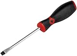 Performance Tool W30988? Black & Red Slotted Screwdriver 1/4 x 4 [並行輸入品]