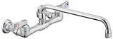 Moen 8119 Commercial M-Dura Two-Handle Wall Mount Utility Faucet 2.2 gpm, Chrome [並行輸入品]