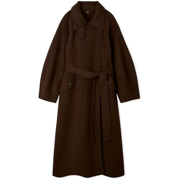 【人気商品✨】リバーマルチカラーコート ファーファー　ウール混　ステンカラ 人気商品✨】リバーマルチカラーコート ファーファー ウール混