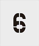 IM ステンシル 6 文字サイズ150×90mm AST66