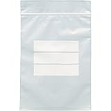TRUSCO チャック付ポリ袋(白枠付キ) 0.04mm厚 70X50mm 30 TCBWA4TM