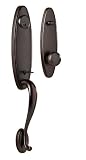Weslock 06665-1-0020 Stanford Exterior Entry Handle, Oil-Rubbed Bronze [並行輸入品]