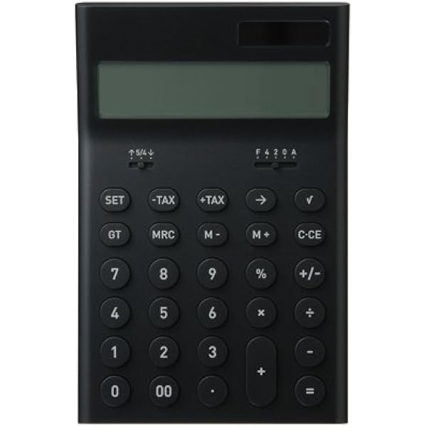 Amazon Co Jp 0 プラスマイナスゼロ 電子計算機 M ブラック Zzd Q010 B パソコン 周辺機器
