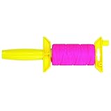 Everbilt # 18 x 250 ft。ピンク編組ナイロンMason Twine with Reloadable Winder