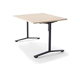 コクヨ   ミーティングテーブル DAYS OFFICE FLIP TOP XY-TFT128SCE6AMC0 幅120×奥行80CM 天板ホワイ