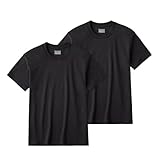 Tシャツ 半袖 クルーネック 2枚組 綿100% 天竺 BW5013A