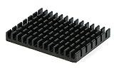 Easycargo 4 個 40mm ヒートシンク 40x30x5mm + 事前に適用された 8810 熱伝導性テープ、Raspberry Pi 4、M.2 SSD NVMe Mini SATA mSATA を冷却するための冷却アルミニウムヒートシンク (4 個 40mmx30mmx5mm)