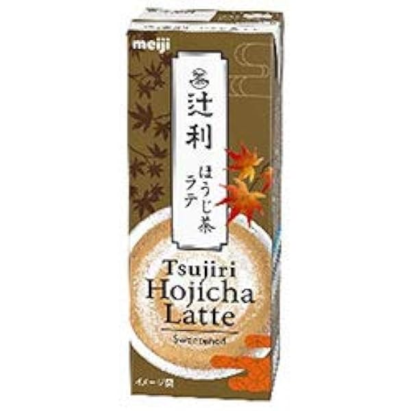 明治 辻利 ほうじ茶ラテ 0ml紙パック 24本入 2ケース 明治 お茶飲料 通販 Amazon
