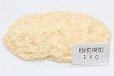 脂肪サンプル 脂肪模型 食品サンプル 実物重量 ダイエット トレーニング フードモデル (1kg)