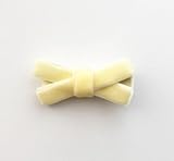 Baby Deer Clips　ヘアクリップ for ベビー キッズ　New ベルベットリボン (アイボリー)