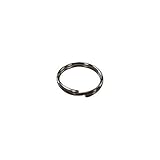 BU23252 ニッケルWリング 1．0X12mm 【50個入】