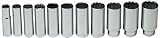 Wright Tool 402 1/2 Drive 12 Point Deep Socket Set 1/2 - 1-1/8 (11-Piece) [並行輸入品]