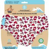 Charlie Banana 889616 Medium 2 in 1 Swim Diaper and Training Pants - The Kate by Charlie Banana