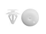 ボストン (VOSTON) 自動車用部品 トリムクリップ 白色 1袋10個入り BC5325