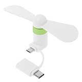 旅行ポータブル携帯電話ミニファン Type-C マイクロ USB C 冷却クーラー スマートフォンファン用