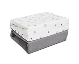 Cuddles Collection Magical Stars Cotbed Fitted Sheets by Cuddles Collection
