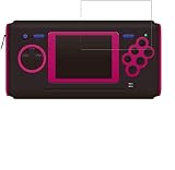 コロンバスサークル 16ビットポケットMD (型番：CC-16PKM-BK) 用 液晶保護フィルム 防指紋(クリア)タイプ