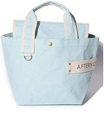 Amazon アフタヌーンティー Afternoontea ロゴテープ トートバッグ ｓサイズ ライトブルー シューズ バッグ