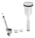 ClogFREE PF0316 No Clog Pop-Up Drain Stopper - Universal - Chrome Finish - Retrofit/Replacement [並行輸