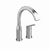 American Standard 4101.350.075 Arch Pull Out Brass body and Swivel Spout Kitchen Faucet, Stainless S