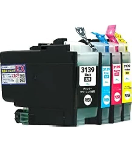 Amazon.co.jp: 【SEASKY】 LC3139 LC3139-4PK 染料 4色セット 大容量
