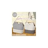 パール金属 Uroki ランドリーバッグS ナチュラル・ストライプBR・N-8196