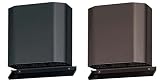パナソニック ベンテック VB-BBG150S2-T/グレイッシュブラウン塗装 ステンレス製 角型パイプフード(着脱ガラリ付) ピタンコフード