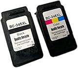 キャノン BC-345XL BC-346XL ブラック＋カラーセット プリンターインク リサイクルインクカートリッジ CANON PIXUS TS3130 TS203 TS3130S TR4530 再生インク BC345XL BC346XL