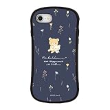 グルマンディーズ リラックマ iPhoneSE(第2世代)/8/7/6s/6 (4.7インチ) 対応 ハイブリッドガラスケース はな GRC-298A