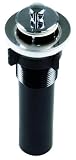 JR Products 95255 1-1/4" x 5" Chrome Sink Strainer [並行輸入品]