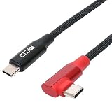 ミヨシ Type-C USB2.0 PDケーブル 3m L型 ブラック UPD-2A30L/BK