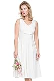 Voodoo Vixen - Women's Monroe Bridal Lace Dress in White XL