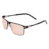 GAMEKING ULTRA 2086 Premium Blue Light Blocking Computer Glasses Gaming Glasses with Tan Tint Lens f