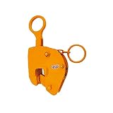 三木ネツレン 鋼板竪吊クランプ V-25ELC型 手動ロック式 V25EL02 使用荷重2t クランプ範囲0～30mm 荷重に比例し強い力でかこみこむ構造 コT【代不】