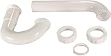 Aviditi 22212 1-1/4-Inch PVC P-Trap with Slip-Joint by Aviditi