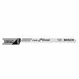 Bosch U101AO 2-3/4-Inch, 20TPI, HCS Universal Shank Jigsaw Blade, 5 Pack [並行輸入品]