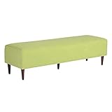 arne ベンチ ソファー 背もたれ無し ベンチチェア 2人掛け 長椅子 リビング ダイニング ファブリック 布張り COMBO-I Z33 ソフィア生地 オリーブグリーン