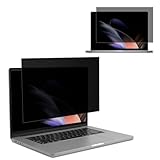 RanBluu 12.4インチ 3:2 覗き見防止 フィルター のぞき見防止フィルム ノートパソコン フィルム スライド式 プライバシーフィルター スクリーンフィルター 液晶保護フィルム 両面使用 アンチグレア ブルーライトカット 着脱簡単 (12.4インチ 3:2)