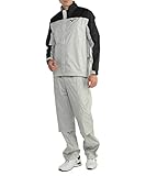 [ミズノ] ゴルフウェア ムーブ レインスーツ II 上下セット 撥水(20洗3級) 耐水圧20,000mm 透湿20,000g/m2・24h メンズ ライトグレー XL