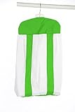 Baby Doll Modern Hotel Style Diaper Stacker, Green Apple by BabyDoll Bedding [並行輸入品]